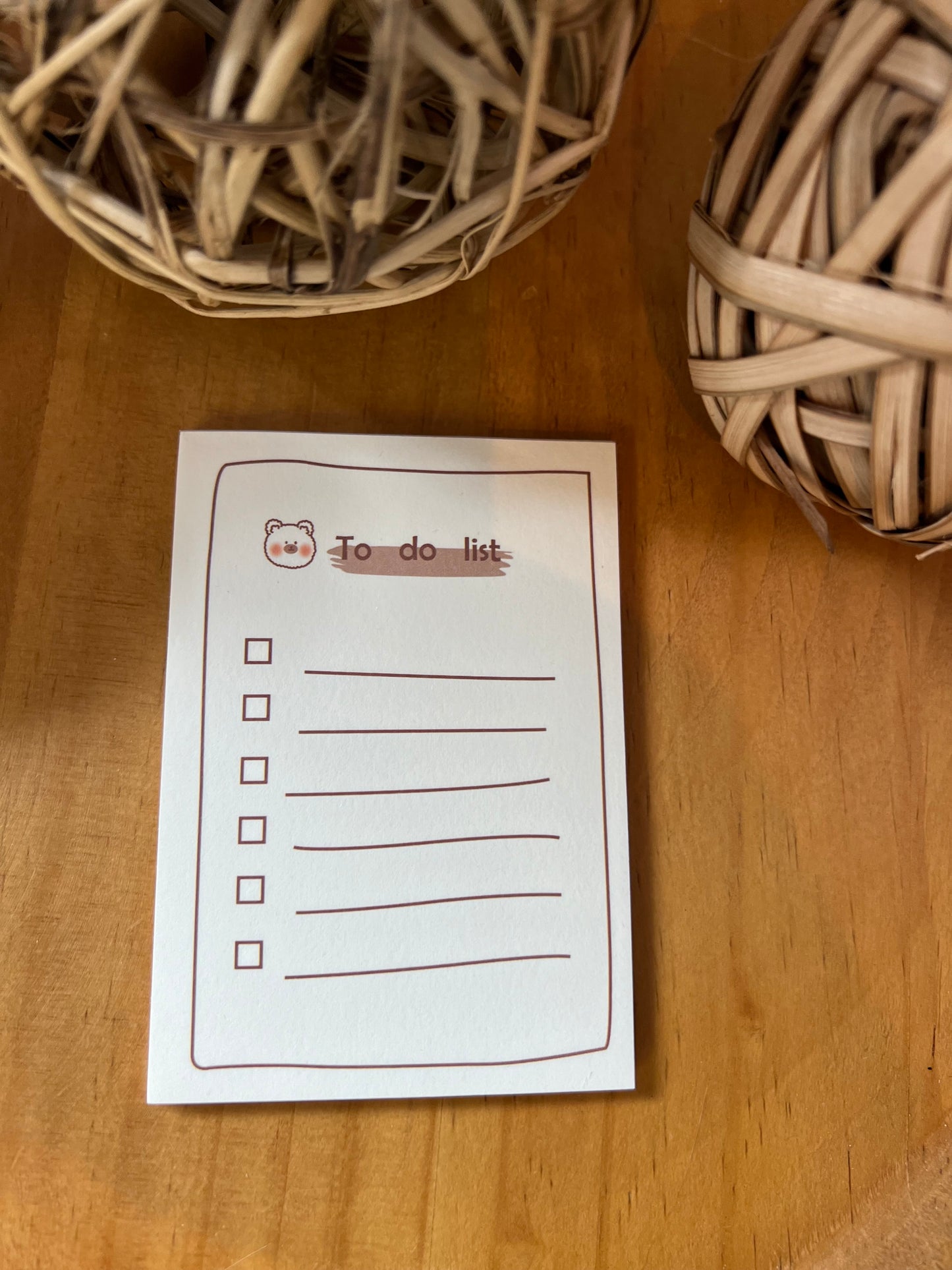Teddy To Do List