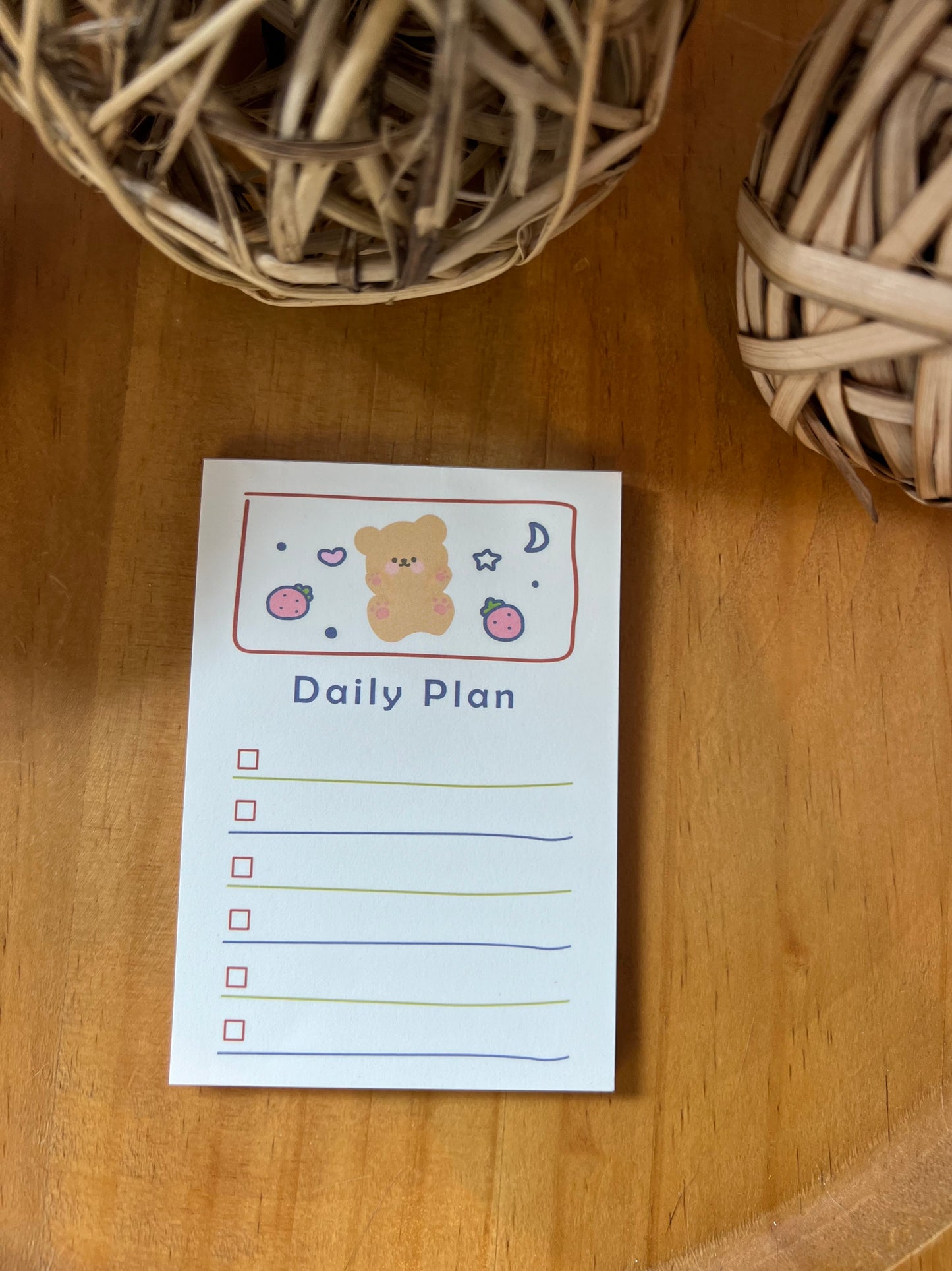 Memo Daily Plan