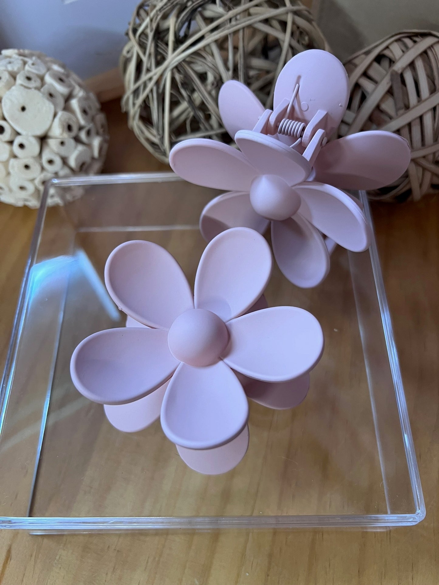 Blumen Haarklammer - verschiedene Farben