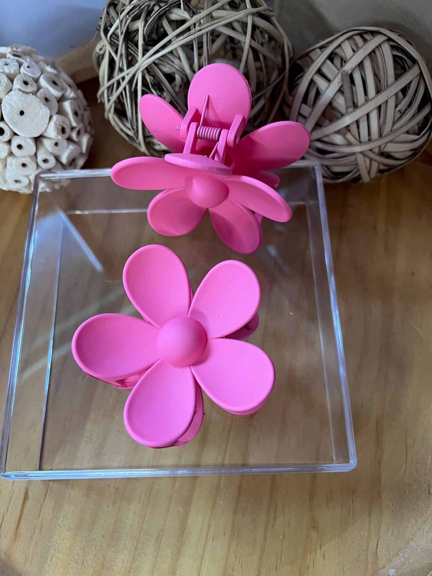 Blumen Haarklammer - verschiedene Farben