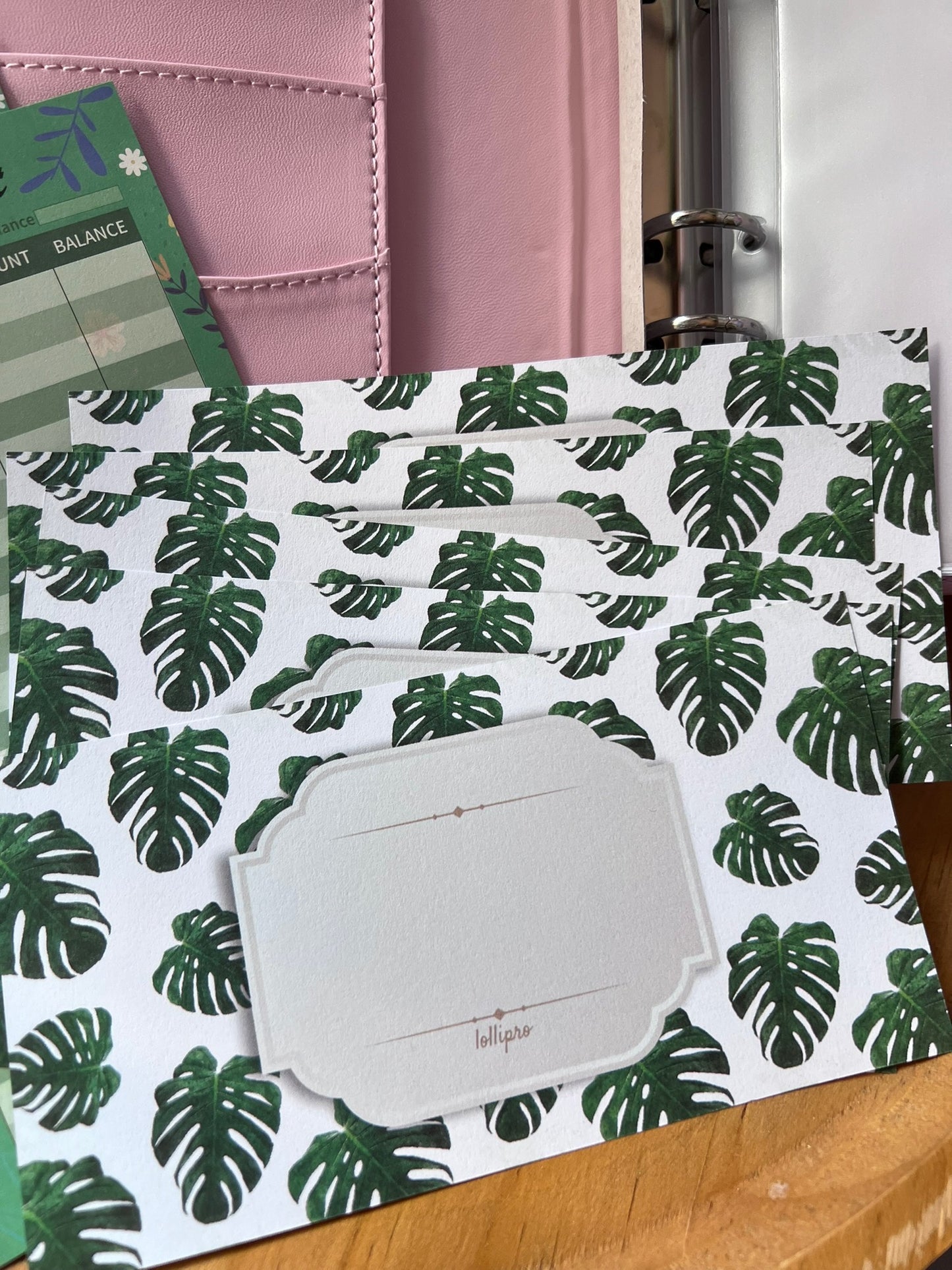 BUDGE PLANNER SET A6