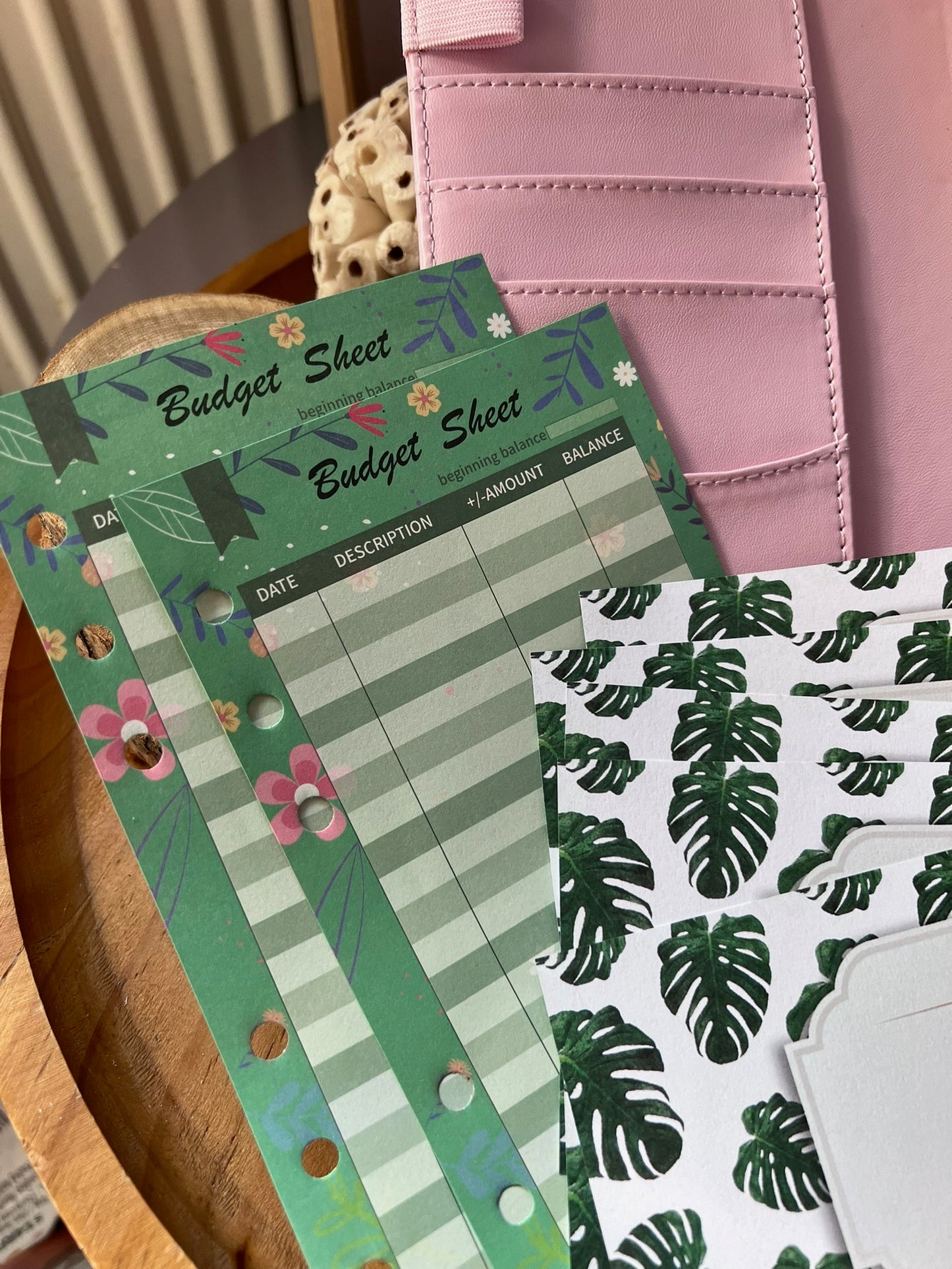 BUDGE PLANNER SET A6