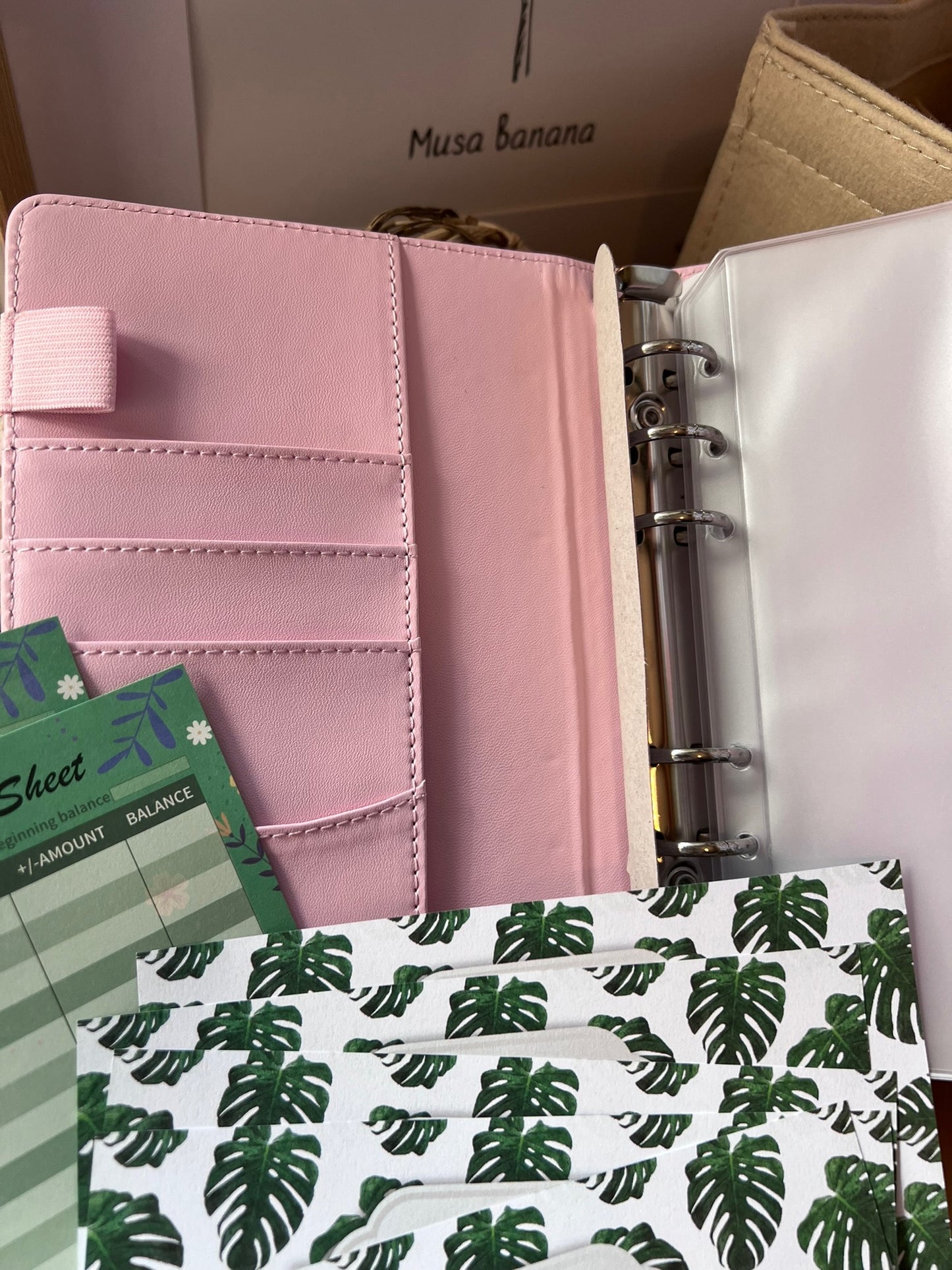 BUDGE PLANNER SET A6