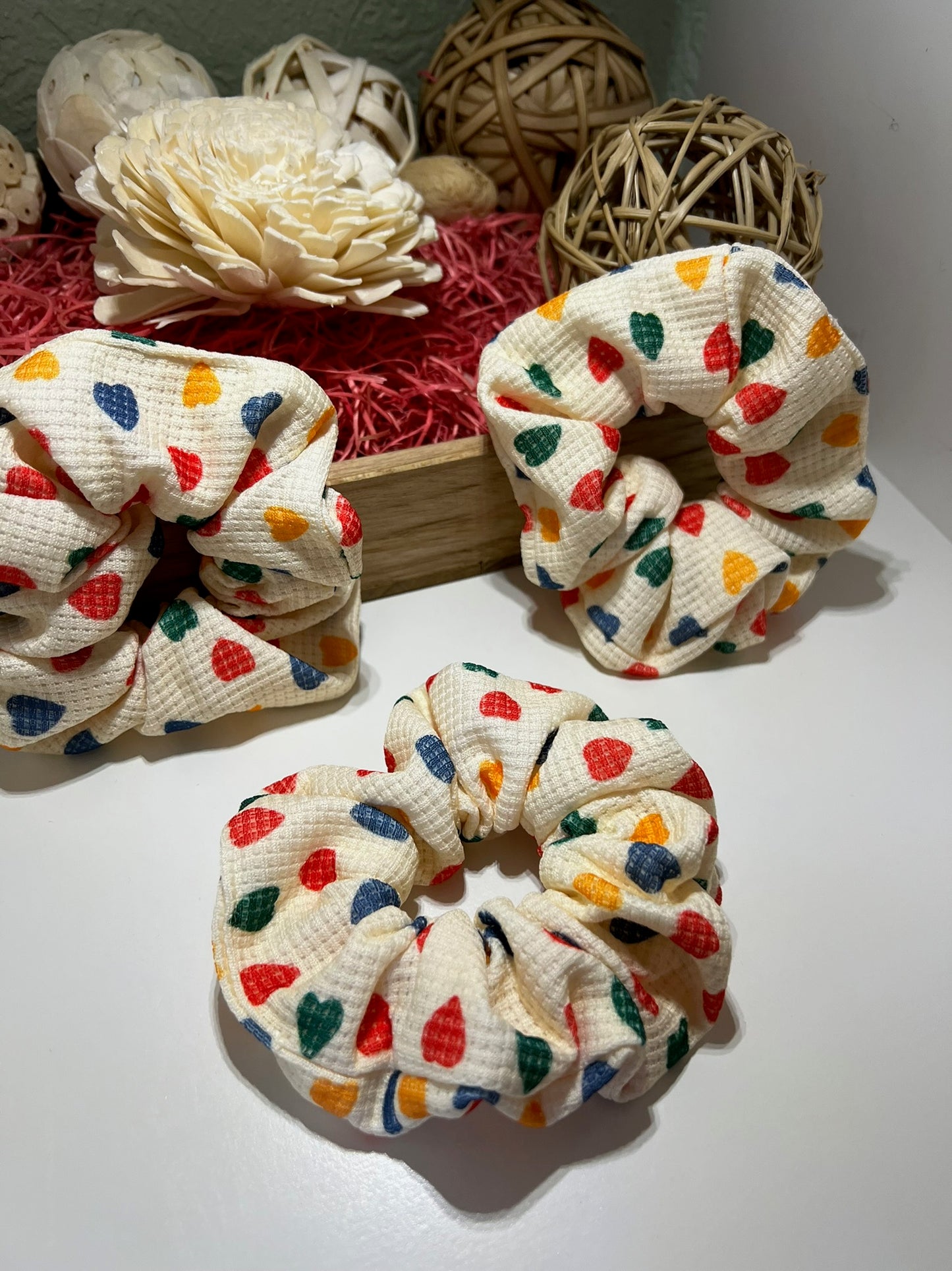Heart Scrunchie