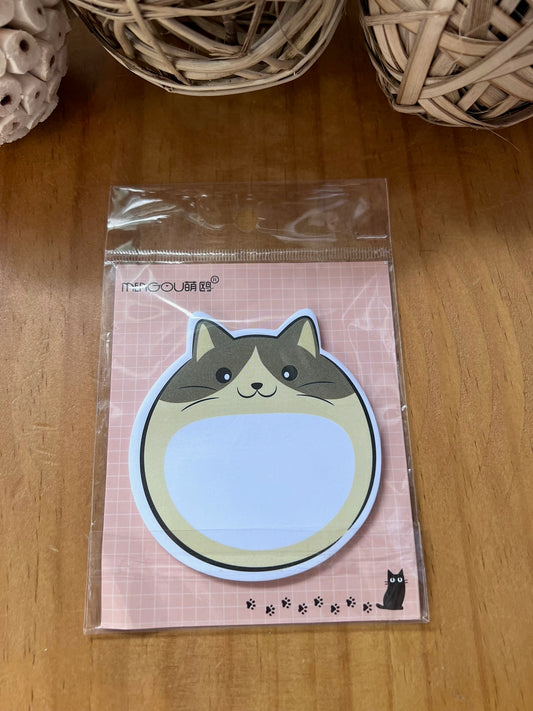 Cat Sticky Notes Memo