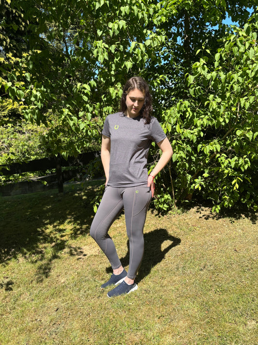 Lucky Grey Reitleggings